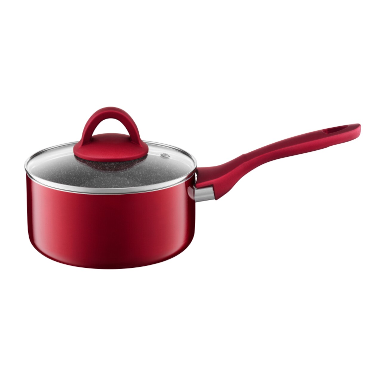 Cratita cu capac Jasper, Ambition, 16 cm, 1.4 L, aluminiu, invelis Qualum Basic - imagine 3